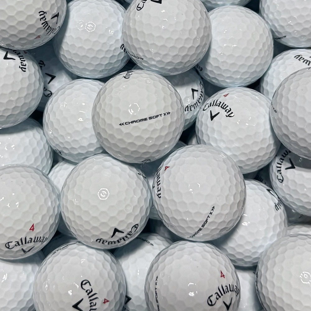 Callaway Chrome Soft ゴルフボール 4ダースまとめ売り Callaway Chrome Soft X Bulk Golf Balls - Closeout - Maple Hill Golf